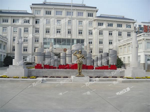 蘇州武警支隊主題雕塑